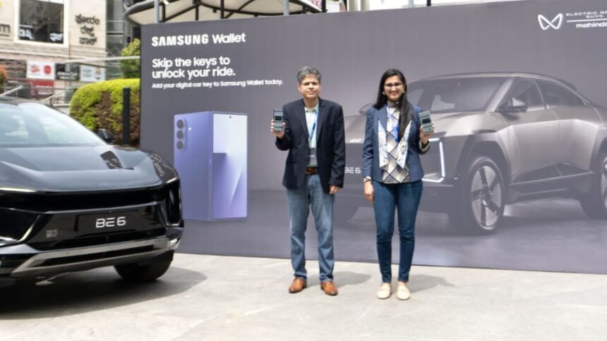 महिंद्रा इलेक्ट्रिक ओरिजिन एसयूव्‍हींसाठी ‘डिजिटल कार की सपोर्ट’, सॅमसंग वॉलेटकडून गॅलेक्‍सी वापरकर्त्यांसाठी अत्याधुनिक सुविधा