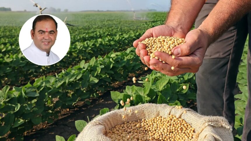 १८,५०,००० हजार मेट्रिक टन सोयाबीन खरेदीचे उद्दिष्ट, माहिती पणन मंत्री जयकुमार रावल यांची माहिती