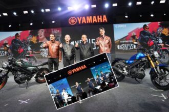 यामाहाकडून भारतात नवीन युगाचा शुभारंभ; तरुणांसाठी XSR155, AEROX-E, EC-06, FZ-RAVE लाँच