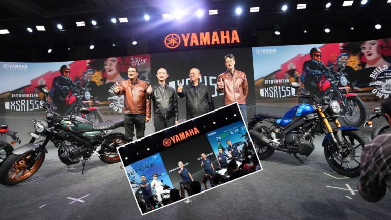 यामाहाकडून भारतात नवीन युगाचा शुभारंभ; तरुणांसाठी XSR155, AEROX-E, EC-06, FZ-RAVE लाँच