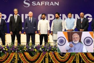 फ्रान्सच्या सॅफरॉन कंपनीच्या विमान इंजिन एमआरओ प्रकल्पाचे उद्घाटन