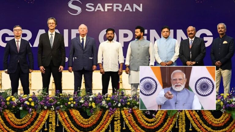 फ्रान्सच्या सॅफरॉन कंपनीच्या विमान इंजिन एमआरओ प्रकल्पाचे उद्घाटन